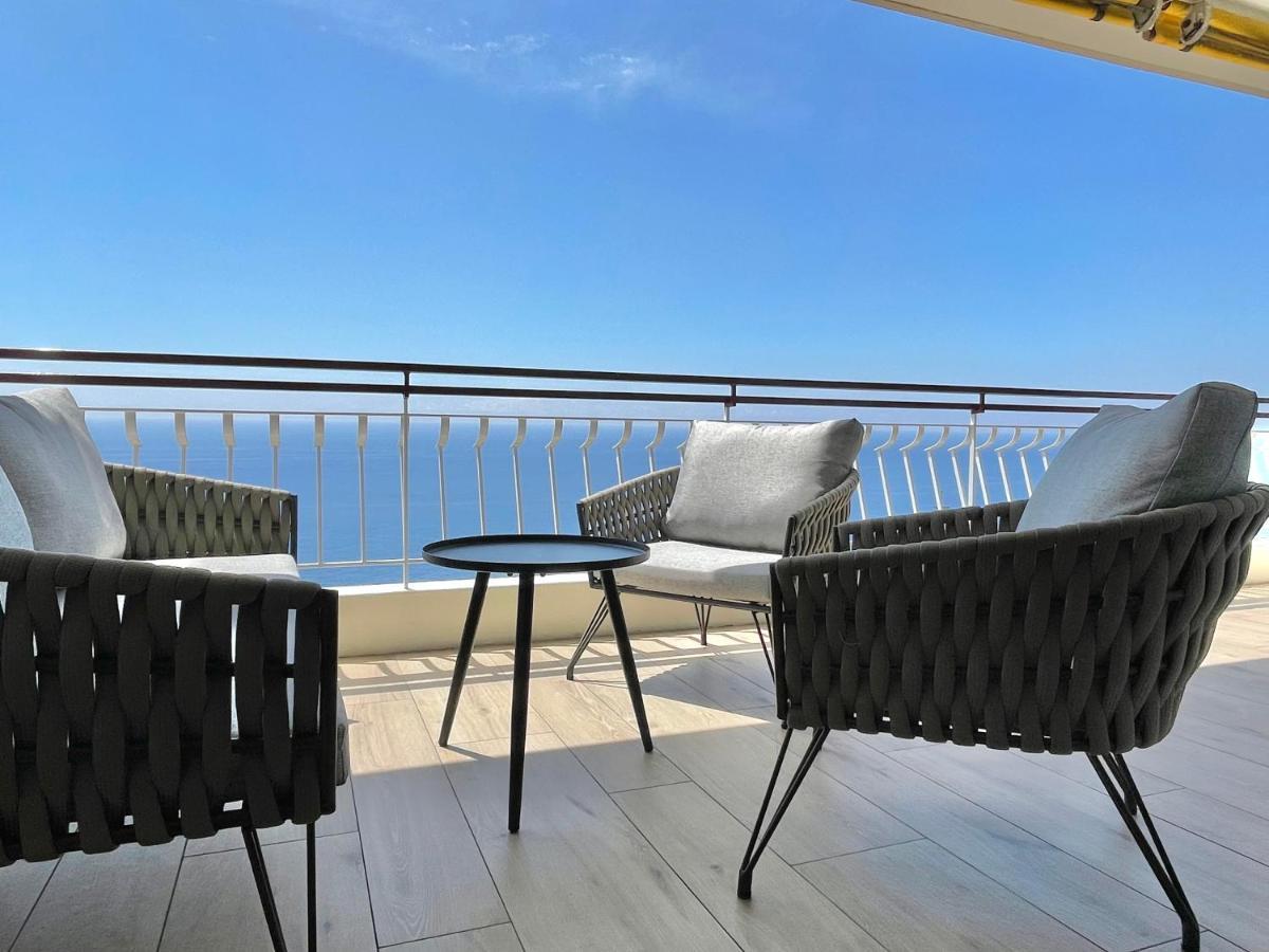 Mybluevista Luxury Panoramic Sea View Apartments Cap D Ail Near Monaco Кап-д'Ай Экстерьер фото