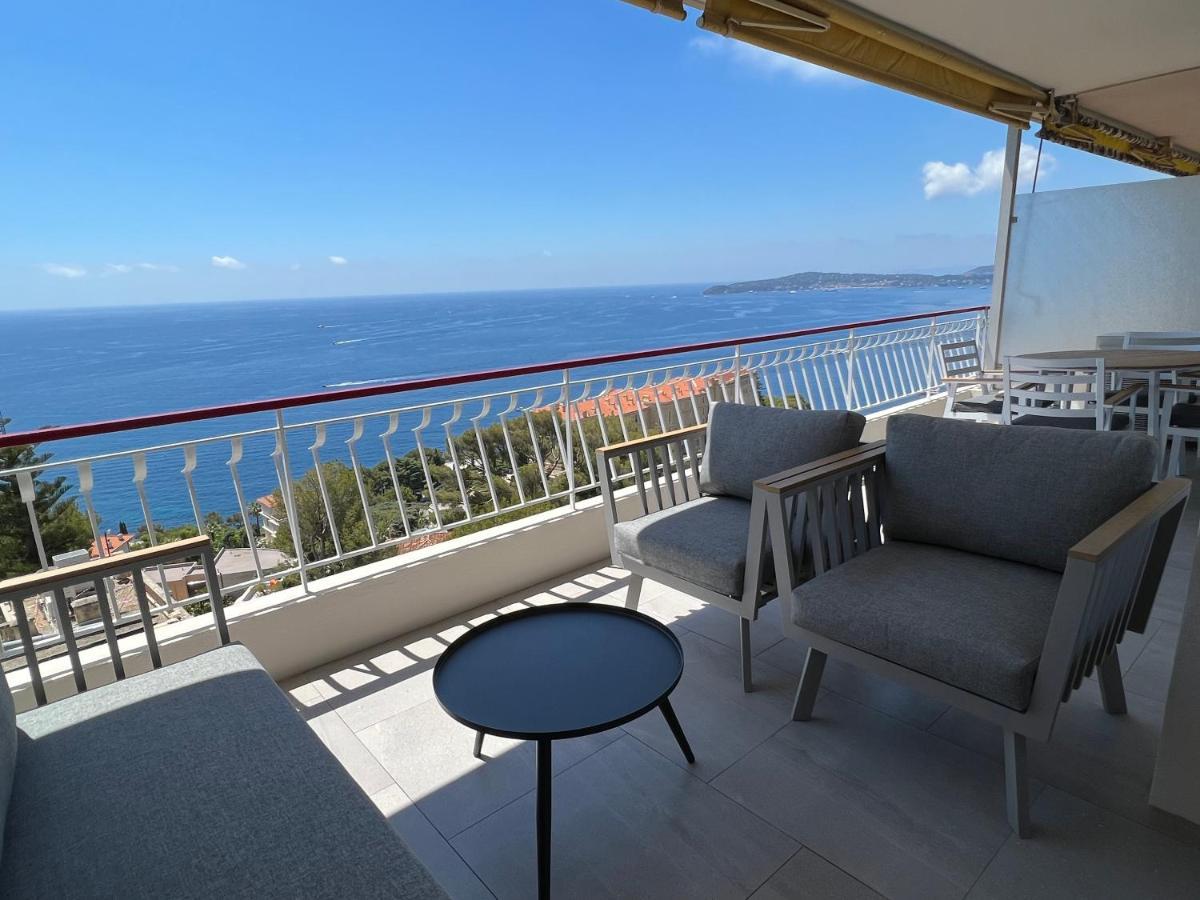 Mybluevista Luxury Panoramic Sea View Apartments Cap D Ail Near Monaco Кап-д'Ай Экстерьер фото